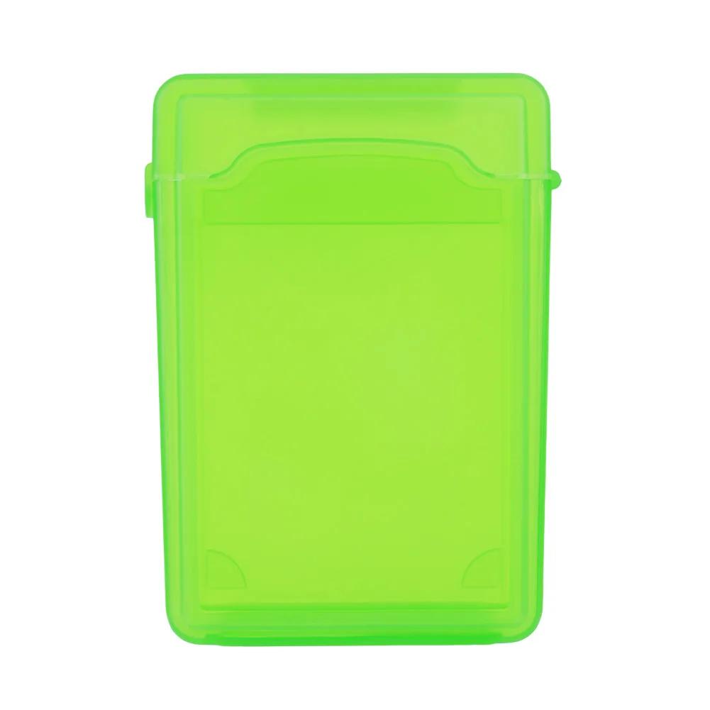 3.5 inch Dust Proof Plastic IDE SATA HDD Hard Drive Disk  Multicolor Storage Case External Hard Drive Disk Plastic Storage Box