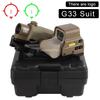 Тактический Airsoft Прицел-увеличитель G45 5X с коллиматорными прицелами 558 553 EXPS3 Красная точка Комбо Оптика QD Крепление Weaver Fit 20MM Рельсовое крепление С полной маркировкой