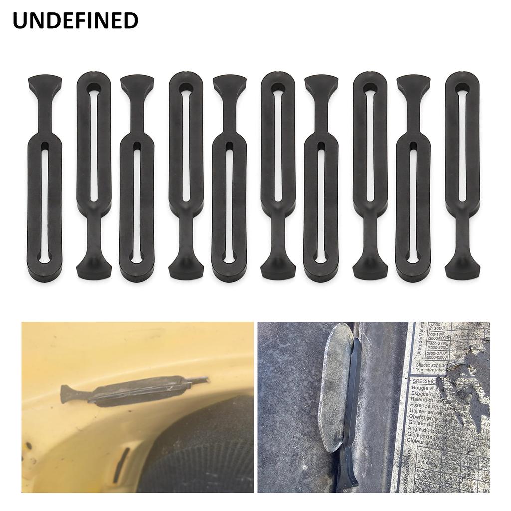 10x Fixed Windshield Rubber Strap O-Rings Gasket For Polaris 5410970,5410387 Ski-Doo 572-0328-00 Yamaha 8K4-77223-00
