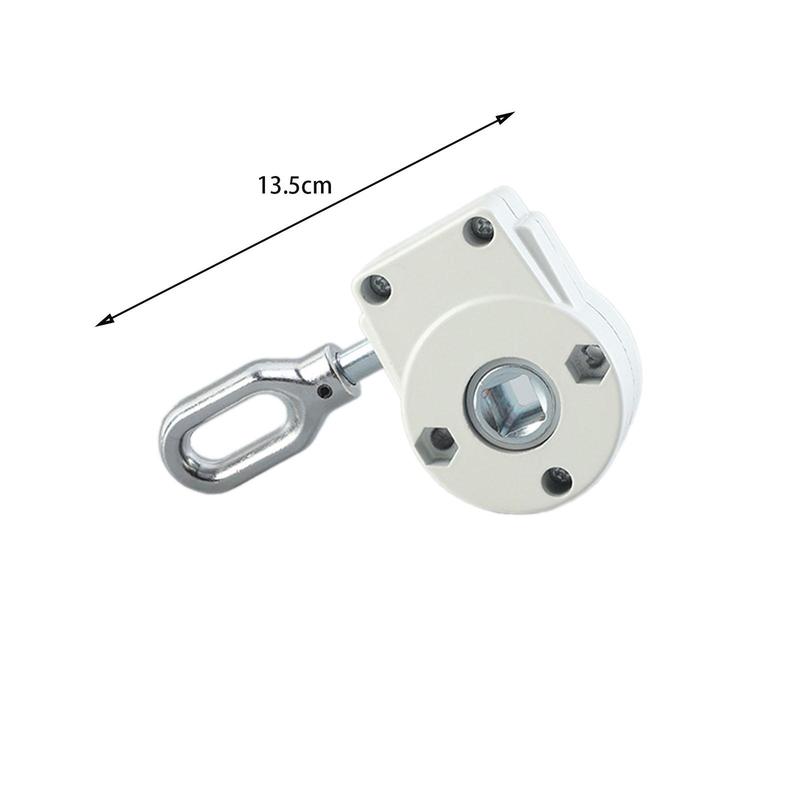 Drive Worm Gear Patio Awning Gearbox Easily Installation Parts Garden Crank Gear Canopy Accessories for Rain Canopy Backyard