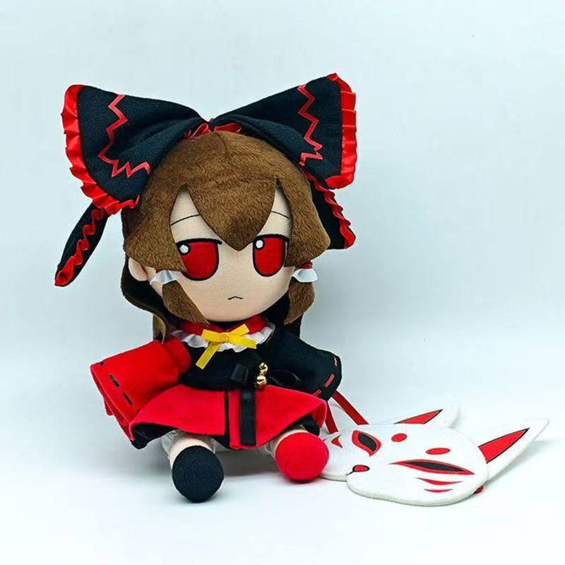 Touhou Project Fumo Plush Doll Set 6pcs Patchouli Sanae Sakuya Reimu Yuyuko Yukari Anime Characters Soft Stuffed Toy for Fans Birthday Gift Home Decor