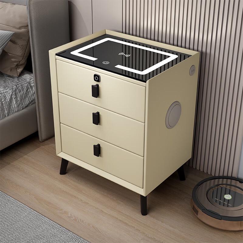 Lieve Smart Bedside Table with Wireless Charging