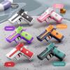 Mini Desert Eagle Mechanical Continuous Firing Water Gun Small Pistol Summer Outdoor Beach Poor Toy Shoot Water Gun for Kids
