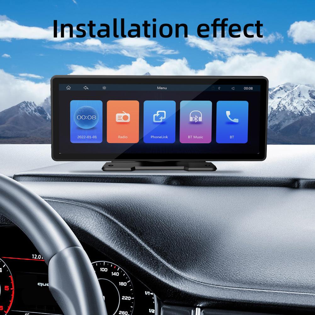 9,3-дюймовый беспроводной Carplay Android Auto Car Radio HD сенсорный экран автомобильный MP5 мультимедийный плеер GPS Wifi Bluetooth Auto Link FM-радио