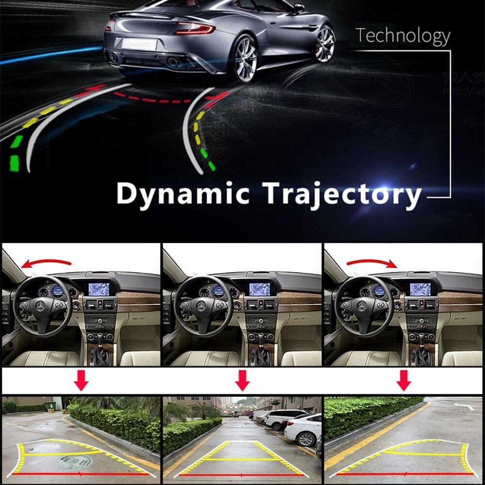 Премиальная камера заднего вида для автомобиля IP68 - 170° Золотой объектив "рыбий глаз" с ночным видением Starlight и кабелем из чистой меди для всепогодной безопасности при парковке