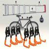 1pc Heavy Duty Steel Garage Wall Hooks Wall Mount Storage for Tools Bikes Ladders Garden Supplies