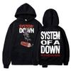 Худи System of A Down для фанатов Rock Band, модные толстовки в стиле хип-хоп и Харадзюку, оверсайз, флис, повседневный спортивный костюм