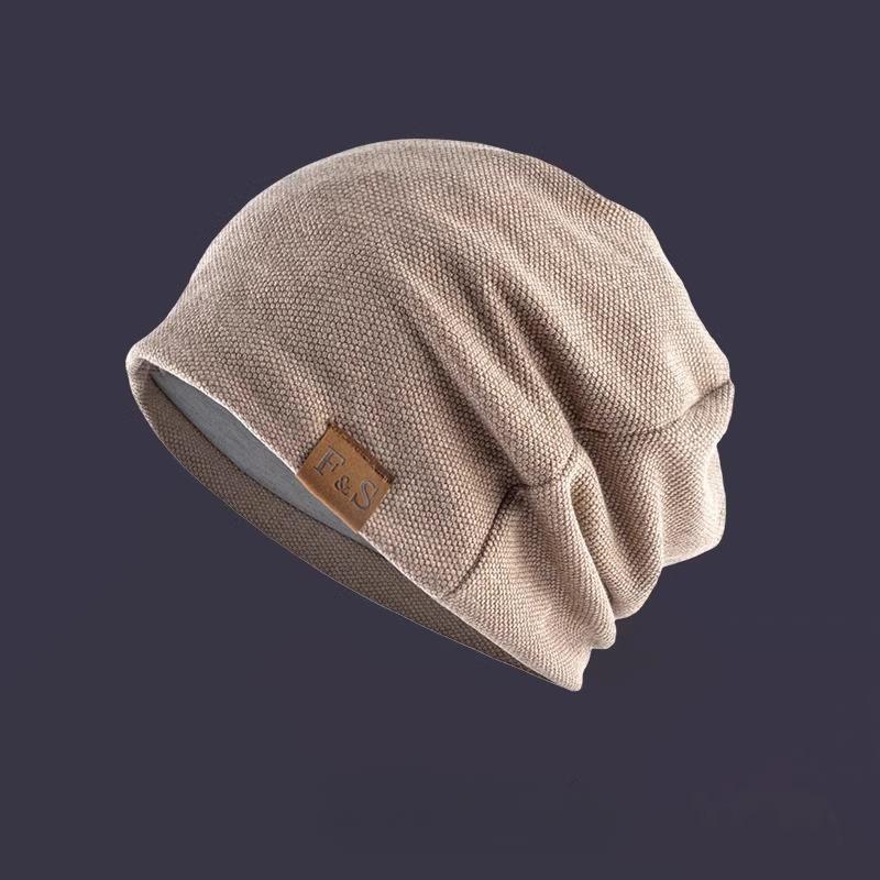 Hat, Women's, Winter Windproof Hat, Pile Top Hat, Spring and Autumn Anti Messy Hair, No Pressure, Sleeping Hat for Men, Fashionable Hat