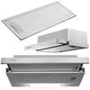Telescopic Kitchen Hood Berdsen BE-60-LW 60 Cm INOX