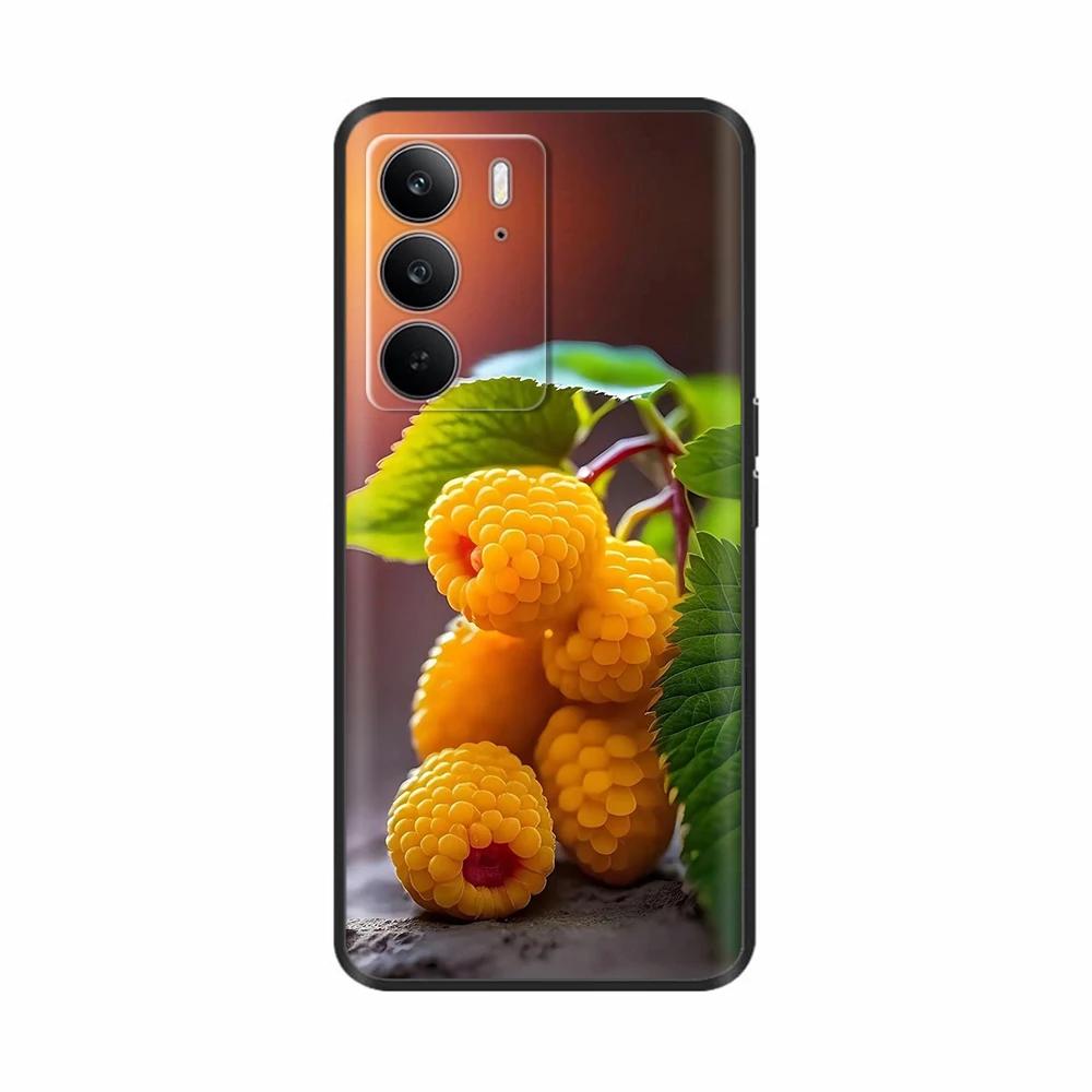 Для Realme C75 4G Чехол Милые Цветы Сердечки Расписной ТПУ Чехол Мягкий Тонкий Чехол для Телефона Для Oppo Realme C75 C 75 Fundas Coque Бампер