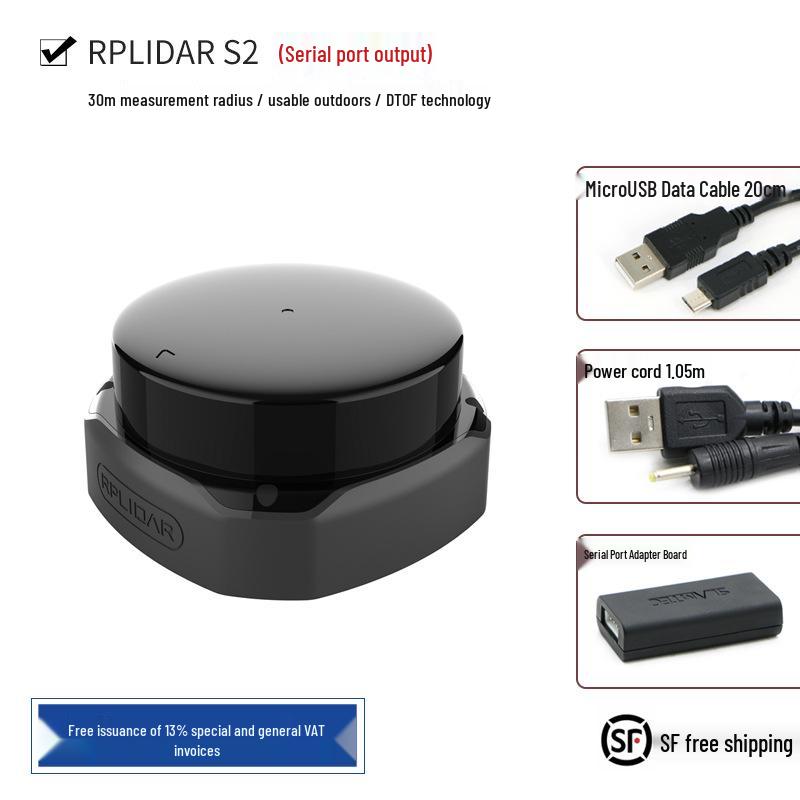 Slamtec RPLIDAR A1 C1 S2 DTOF Ranging Navigation with ROS Support