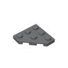MOC 10 шт. Пластина 3x3 со срезанным углом Строительные блоки Клиновидная пластина Кирпичики Частицы Головоломка Идея DIY Игрушка День рождения Ребенка Детские Подарки