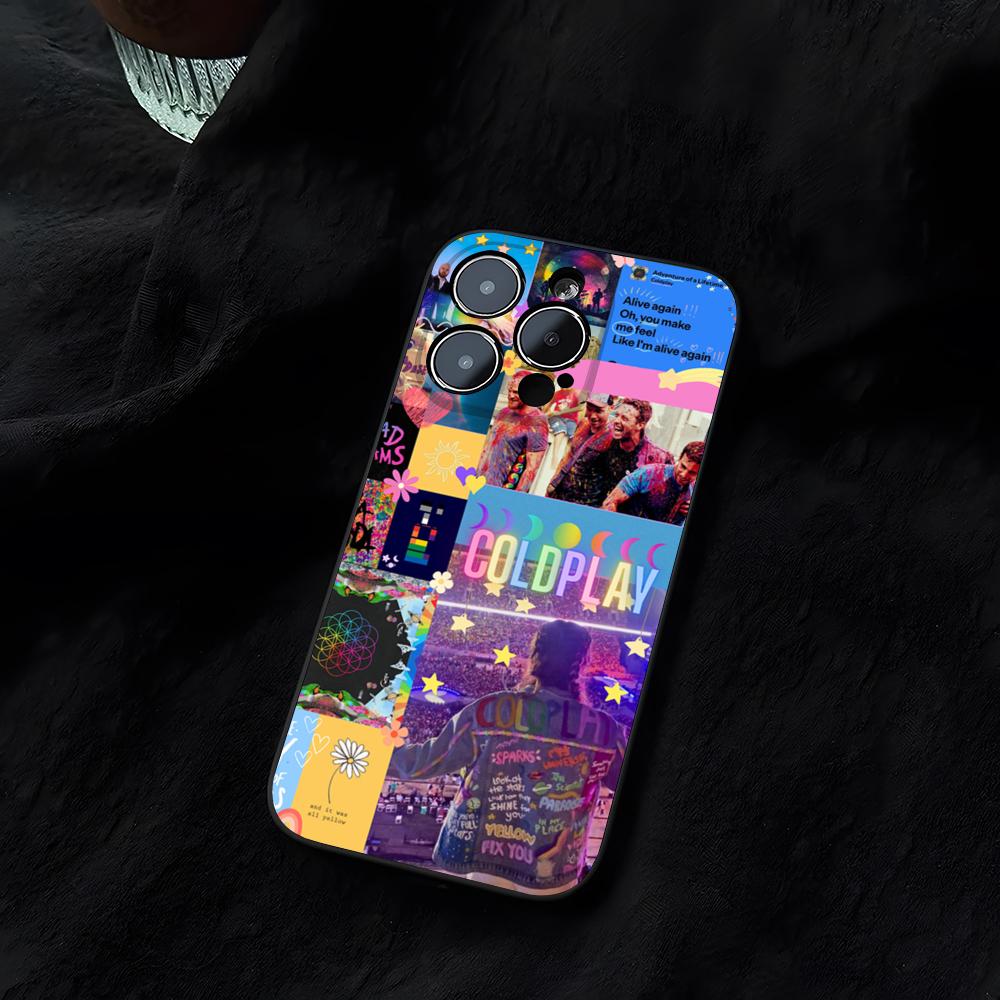 Rock ColdplayS Band Phone Case Funda For Iphone 14 16 17 13 11 15ProMax 12 Pro Max Mini Xr 16e Plus Cover