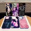 Чехлы для телефона от поп-певицы B-Billie для IPhone 17 16e 15 14 13 12 11 Plus Pro Max ProMax Цветные чехлы