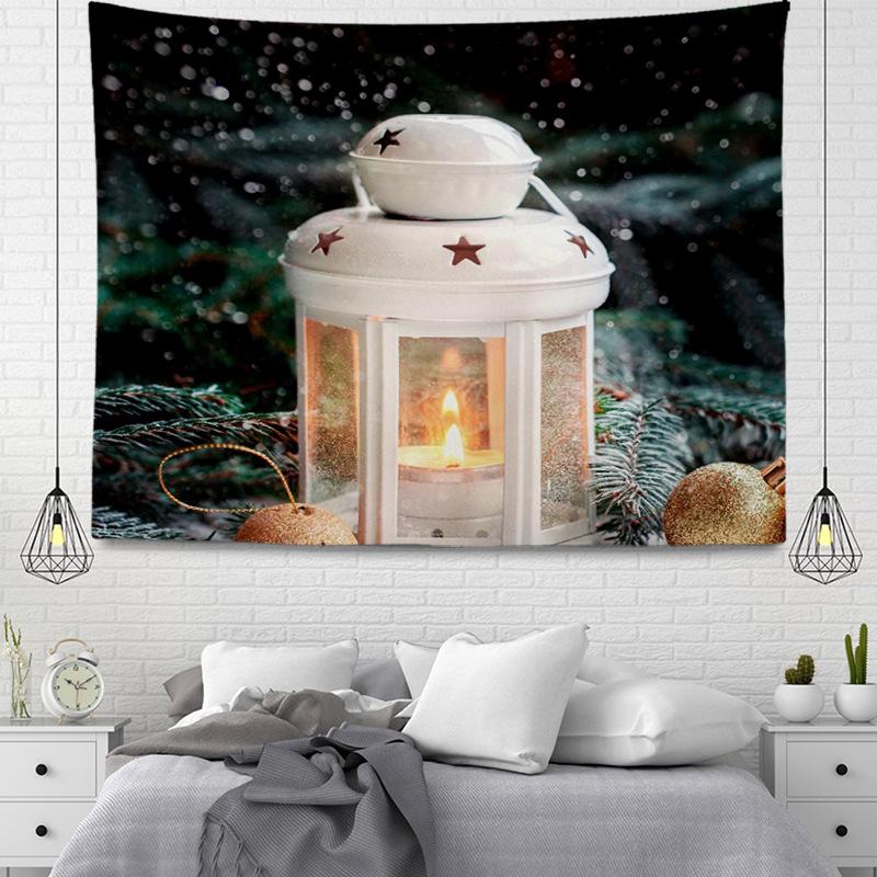 Серия подвесных тканевых гобеленов в рождественском стиле