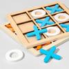 OX Шахматы Интерактивная Настольная Игра для Отдыха Забавная Развивающая Интеллектуальная Игрушка для Родителей и Детей Семейная Настольная Игра