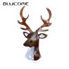 Vivid Big Sika Deer Brooches Women Men Handmade Arcylic Brown  Elk Animal Brooch Safed Pins Christmas Gifts
