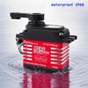 DIYmall GX3255BLS Digital Servo, 7.4V, 55KG High Torque, Full Metal Helical Gear Brushless Motor, IP68, for RC Robotic Cars (180°)