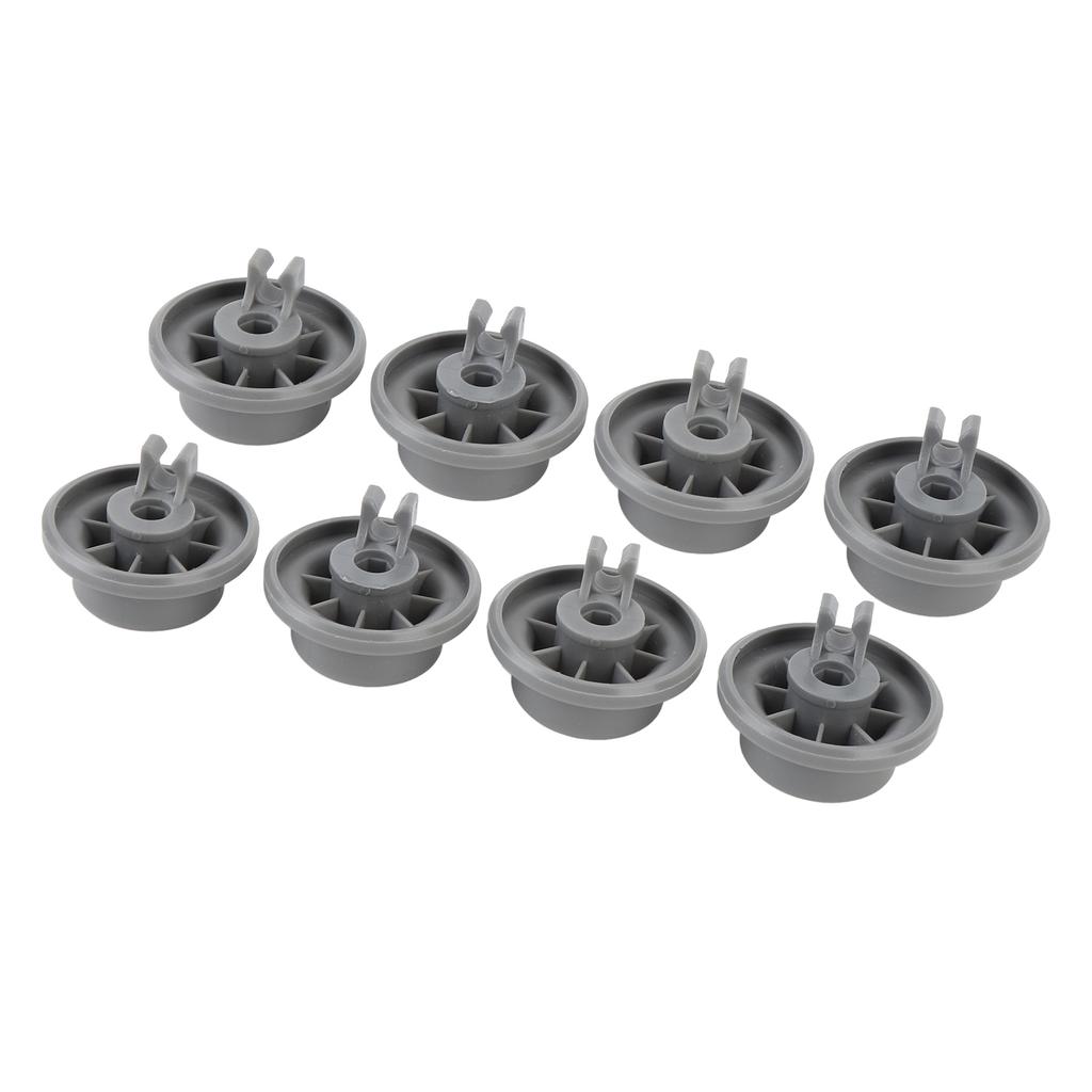 8Pcs Dishwasher Lower Rack Wheels 165314 Replacement Kitchen Supply Plastic Parts Accessories