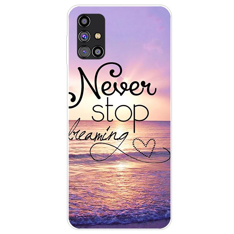 Чехол для телефона Samsung M31s Мягкий силиконовый чехол TPU для Samsung Galaxy M31s Чехол M31 SM 31S GalaxyM31 Бампер Coque
