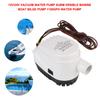 Small DC 12V/24V with Fuse Auto Motor Seaplane Volt Automatic Boat Bilge Pump Yacht Boat 1100GPH Submersible Water Electric Pump