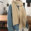 Outdoor Knitted Scarf Thickened Women Scarf Fashion Long Scarves  Male and Female
