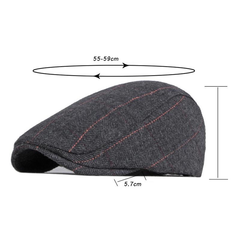 Осенне-зимние береты с рисунком «елочка», мужские береты в британском стиле ретро с утиным языком, Гэтсби, шляпы художников, плоская шляпа, шляпа водителя, шляпа плюща, Gorro Hombre Boina