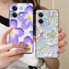 Oil Painting Flower Phone Case for Xiaomi Redmi Note 14 13 12 11 A5 3 2 1 Pro Plus 4G 5G Colour Printing Protective Cover Luxury