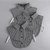 Women Adult Fake Collar Laides Lapel Solid Color Detachable Collar Shirt Female False Collar Necklace Lapel Blouse Top Decor