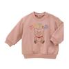 MIKIHOUSE HOT BISCUITS Sweatshirt for Boys and Salmon Product Girls, Pink, 100cm, Number 73-5602-689