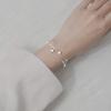 925 Sterling Silver Beautiful Stars Bracelets for Women Korean Fashion Designer Party Wedding Jewelry Holiday