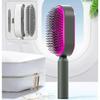 Self Cleaning Hair Brush 3D Air Cushion Massage Comb Airbag Massage Brush One-key Cleaning Detangling Hair Brush Styling Tools