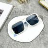 Модный тренд Подиумные уличные солнцезащитные очки Вогнутые очки Модные солнцезащитные очки для мальчиков и девочек