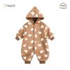 Новые весенне-осенние детские комбинезоны: 3D комбинезоны с капюшоном для мальчиков и девочек, идеально подходят для прогулок и ползания.