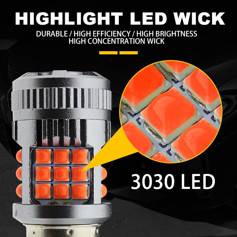 1000lm P21W Led 1156 Ba15s Автомобильный фонарь 7443 T20 W21W 21/5W 1157 BAY15D 7440 3157 3156 Лампа стояночного тормоза заднего хода Canbus