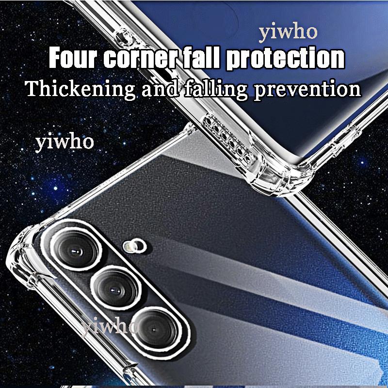 Прозрачный чехол для телефона Samsung Galaxy M55 M15 5G M54 M34 M14 M05 задняя крышка защитный объектив камеры мягкий чехол TPU