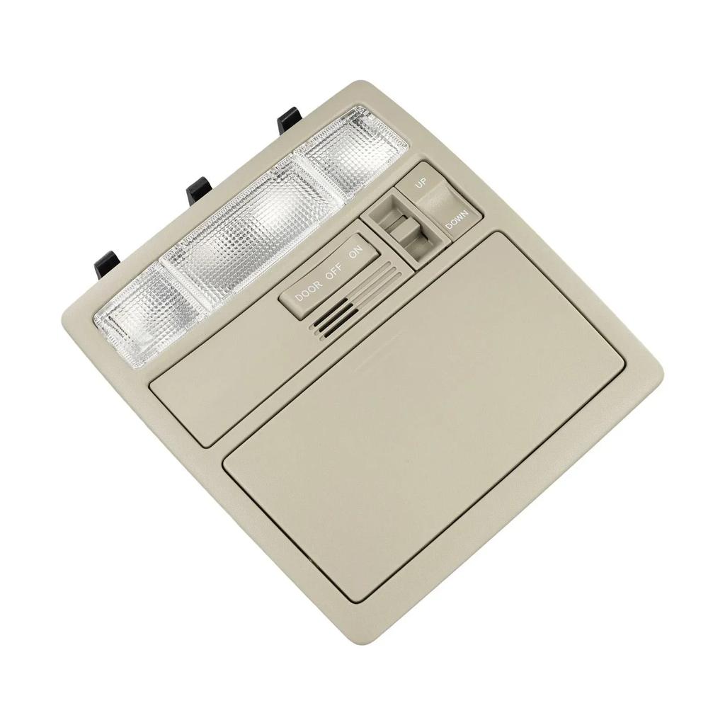 1x бежевый автомобильный фонарь для чтения на крышу(С выключателем люка) Для Toyota For-Camry Land-Cruiser For-Aurion 2007-2011 Сигнальная лампа ABS