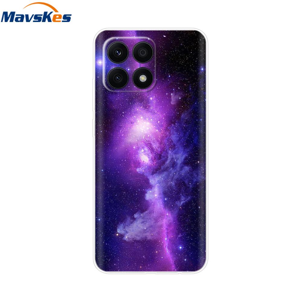 Чехол для Honor X8a 2023 4G Funda Прозрачный Мягкий Силикон ТПУ Чехол для Телефона для Honor X8a Чехол HonorX8a X 8a CRT-LX1 Бампер Coque