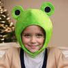 1 Piece Women Frog Prince Plush Hat New Green Animal Frog Headband Halloween Party Costume Prop