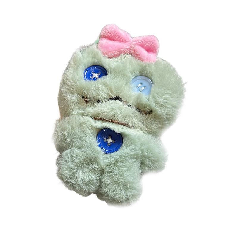 Милый Плюшевый Мультяшный Плюшевый Кулон-Кукла с Бантиком Мягкий и Милый Девочка Украшение для Рюкзака Кулон Кукла Студенческий Подарок