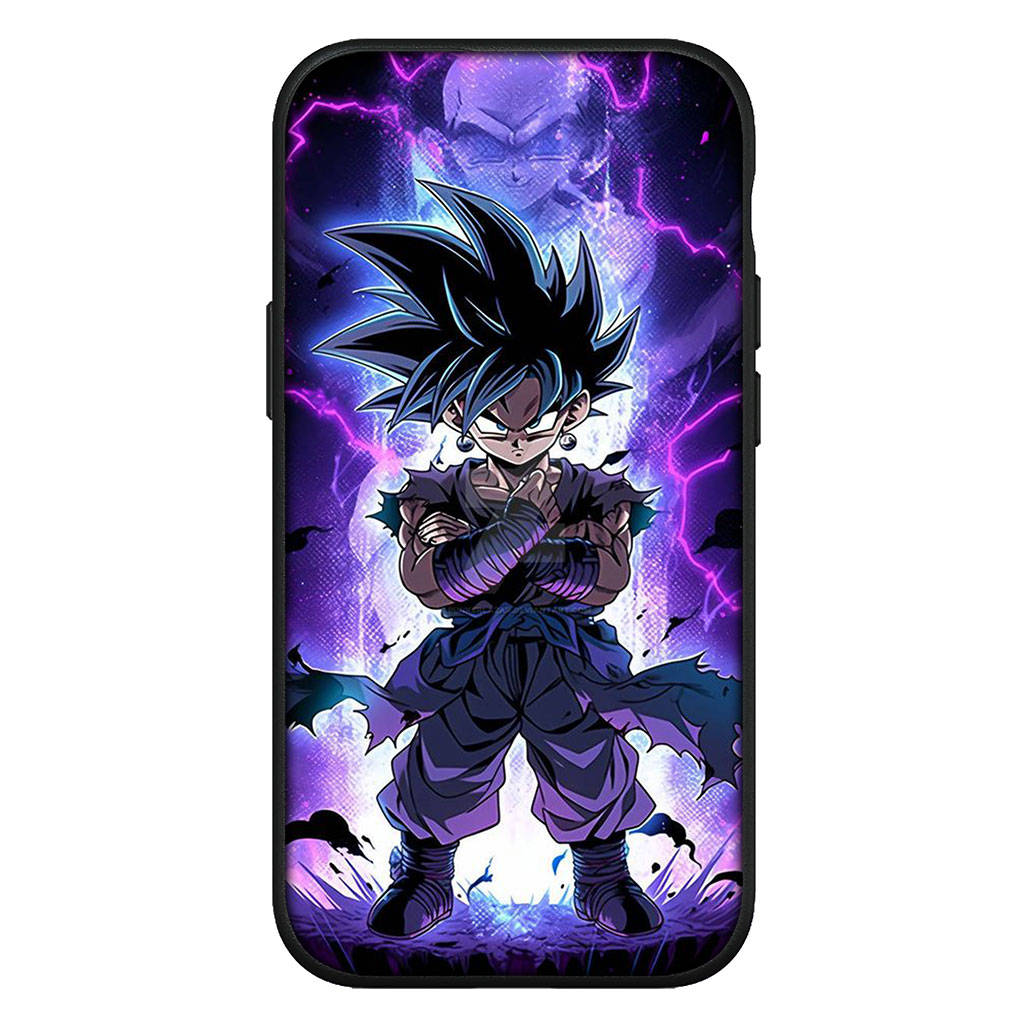Чехол для iPhone 16 15 Xiaomi Redmi Note 14 13 12 11 Pro Max 16e Samsung Galaxy S25 S24 S23 Moto OPPO Huawei Dragon Ball DragonBall Goku Z Чехол для телефона