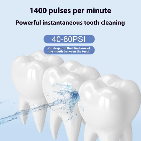 Электронная ирригатор для зубов с водой 200 мл IPX7, водонепроницаемый, регулируемый, для чистки зубов, ирригатор для полости рта, портативный, для путешествий, для чистки зубов