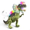 Электрические игрушки-динозавры с координацией ходьбы, рычанием, светом/музыкой, с двойным гребнем