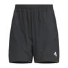 Fos Fashion Simple Versatile Five-Point Casual Shorts Men Shorts Carbon-Black JZ8721