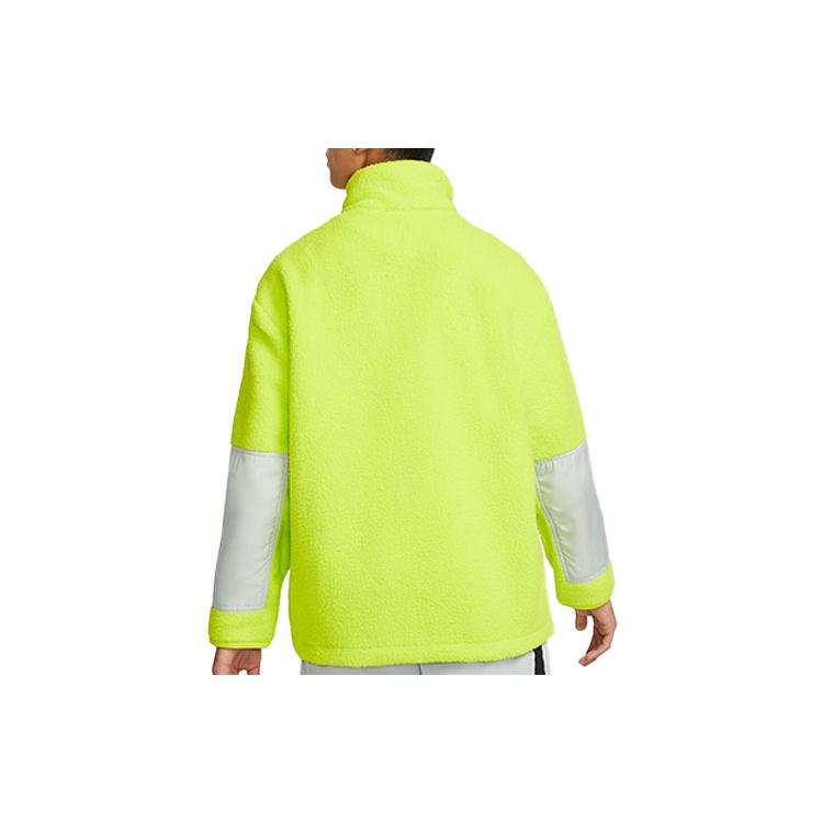 Nike Jackets Men's Green Stand Collar Moderate Other (Unisex) Jackets DD5022 345