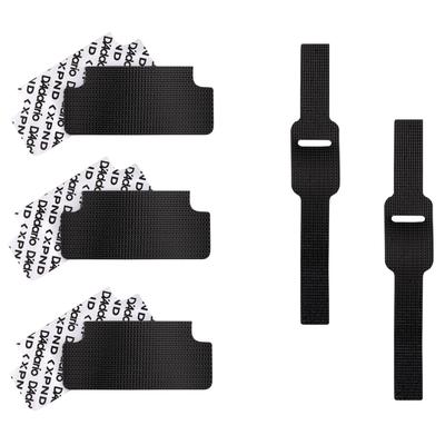 Стандартный набор из 3 креплений Pedal Grip для педалей эффектов D'Addario Strips, Размер, Пары, Липучка (PW-PGS-01)