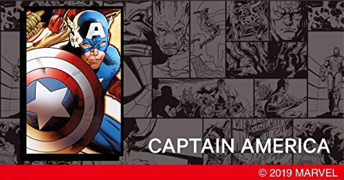 Citizen Часы ``Модель Капитан Америка'' с оригинальной коробкой AW1367-05W Мужские Многоцветные