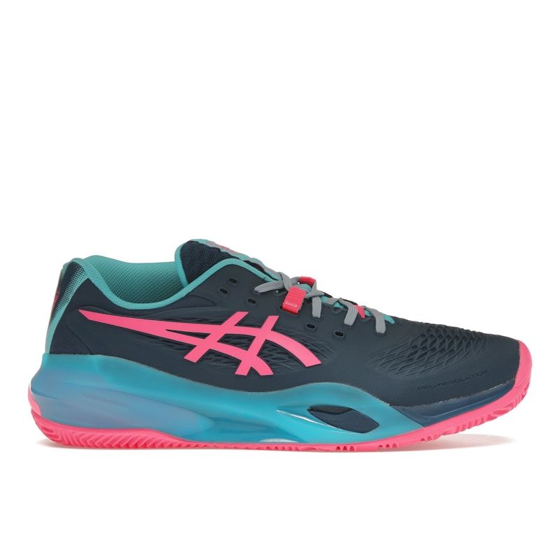 Asics Кроссовки мужские Gel Resolution X Padel Mako Blue Hot Pink 1041A492-400