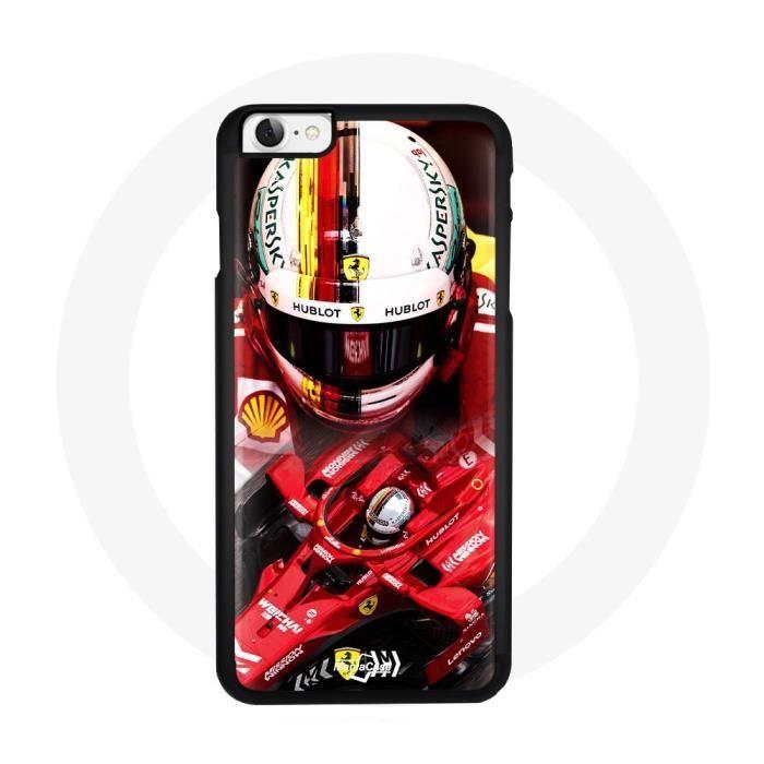 Coque iphone 7 Formula one Sebastian Vettel