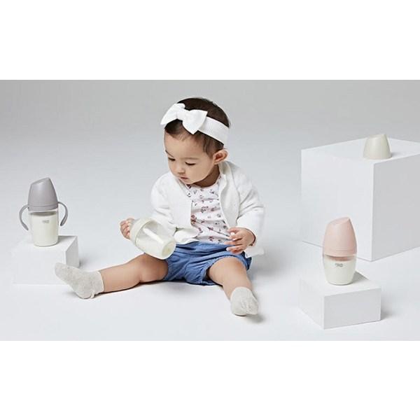 TGM Tritan Чашка из рисовой соломки 240мл, кораллово-розовый, 1 шт.